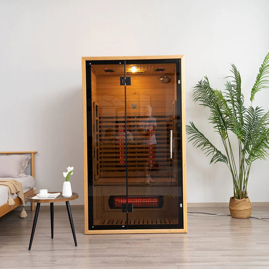 SAUNAONES Luxury Ozone Dry Far Infrared Indoor Sauna